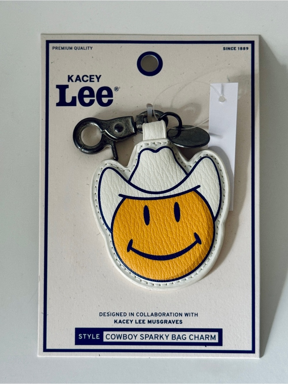 Kacey Musgraves x Lee Cowboy Sparky Bag Charm NWT